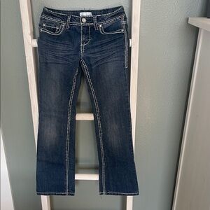 Xhilaration Dark Blue Boot Cut Jeans